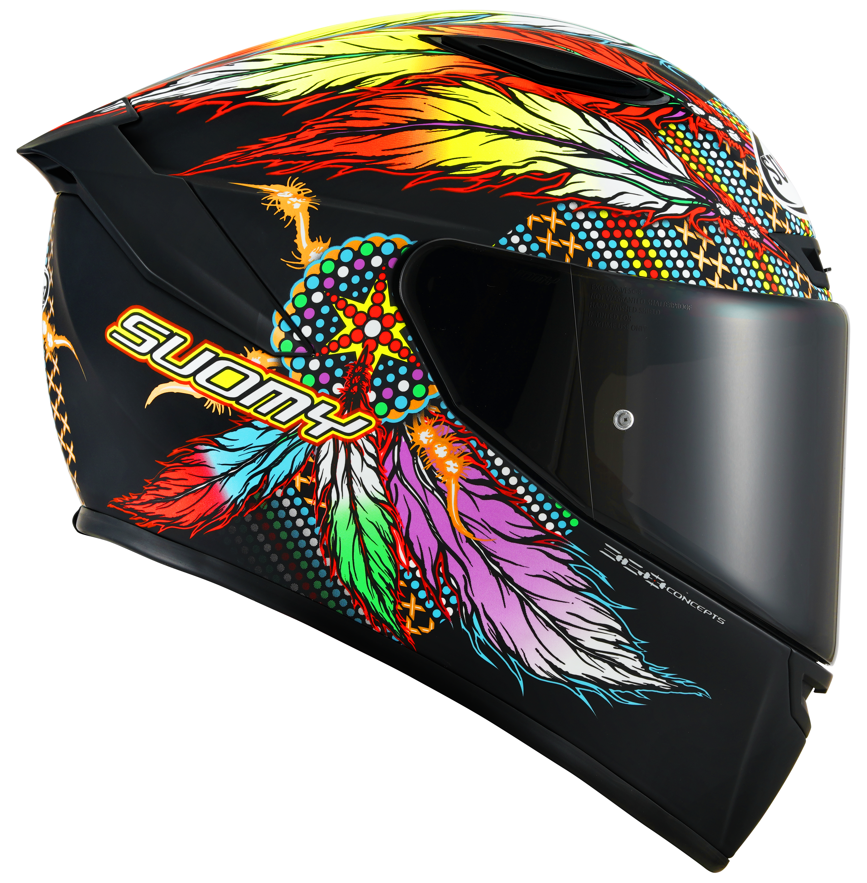 Suomy Track-1 Helm Chieftain Matt Zwart K6T10014 