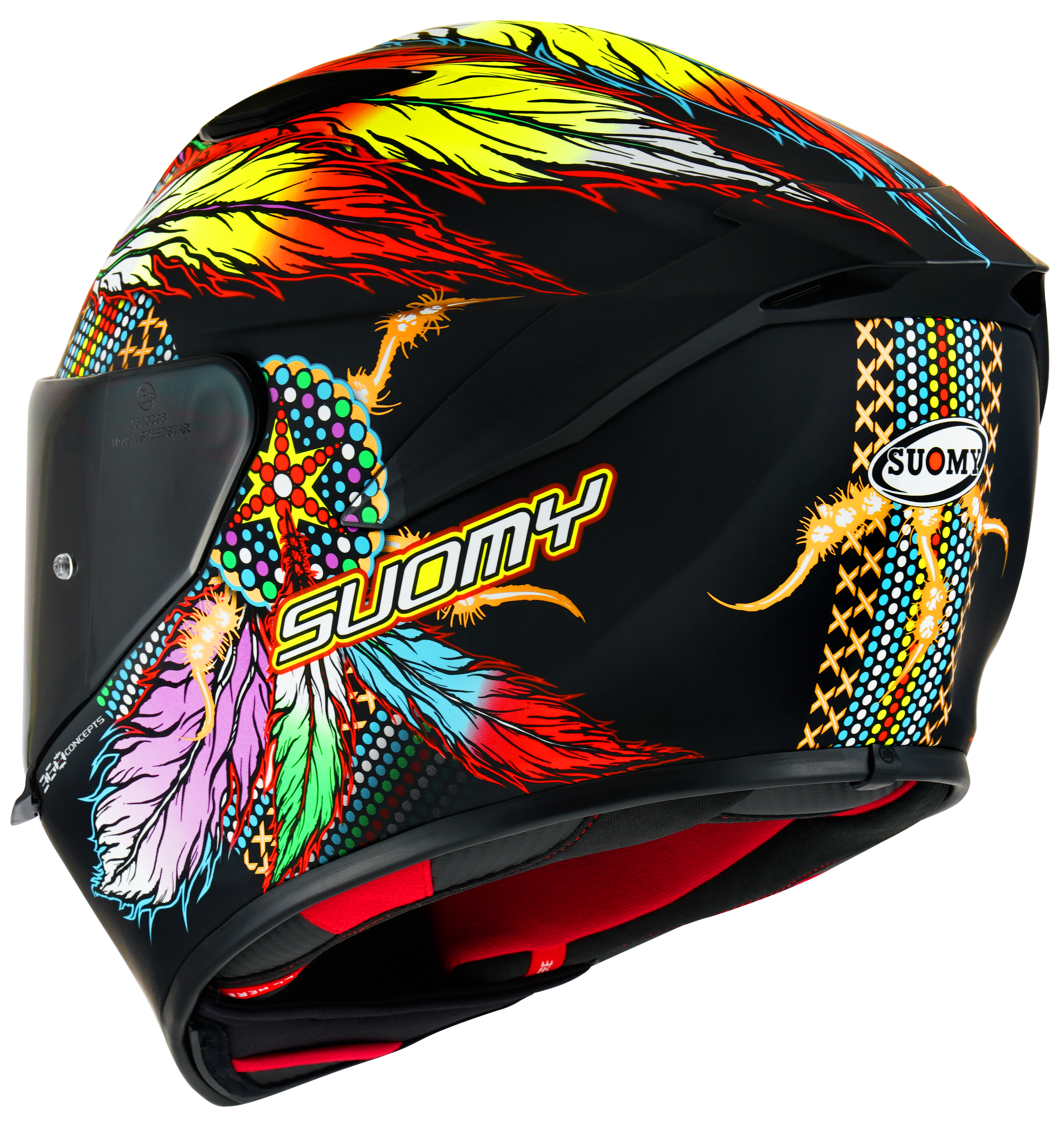 Suomy Track-1 Helm Chieftain Matt Zwart K6T10014 