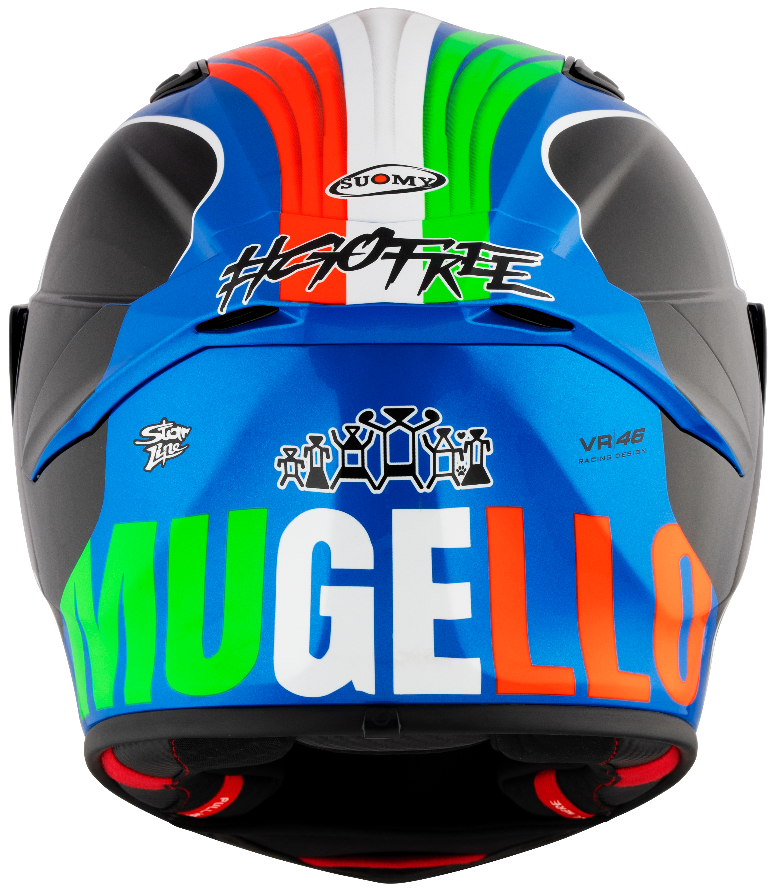 Suomy Track-1 Helm Francesco Pecco Bagnaia Mugello 2022 Replica K6T10016 