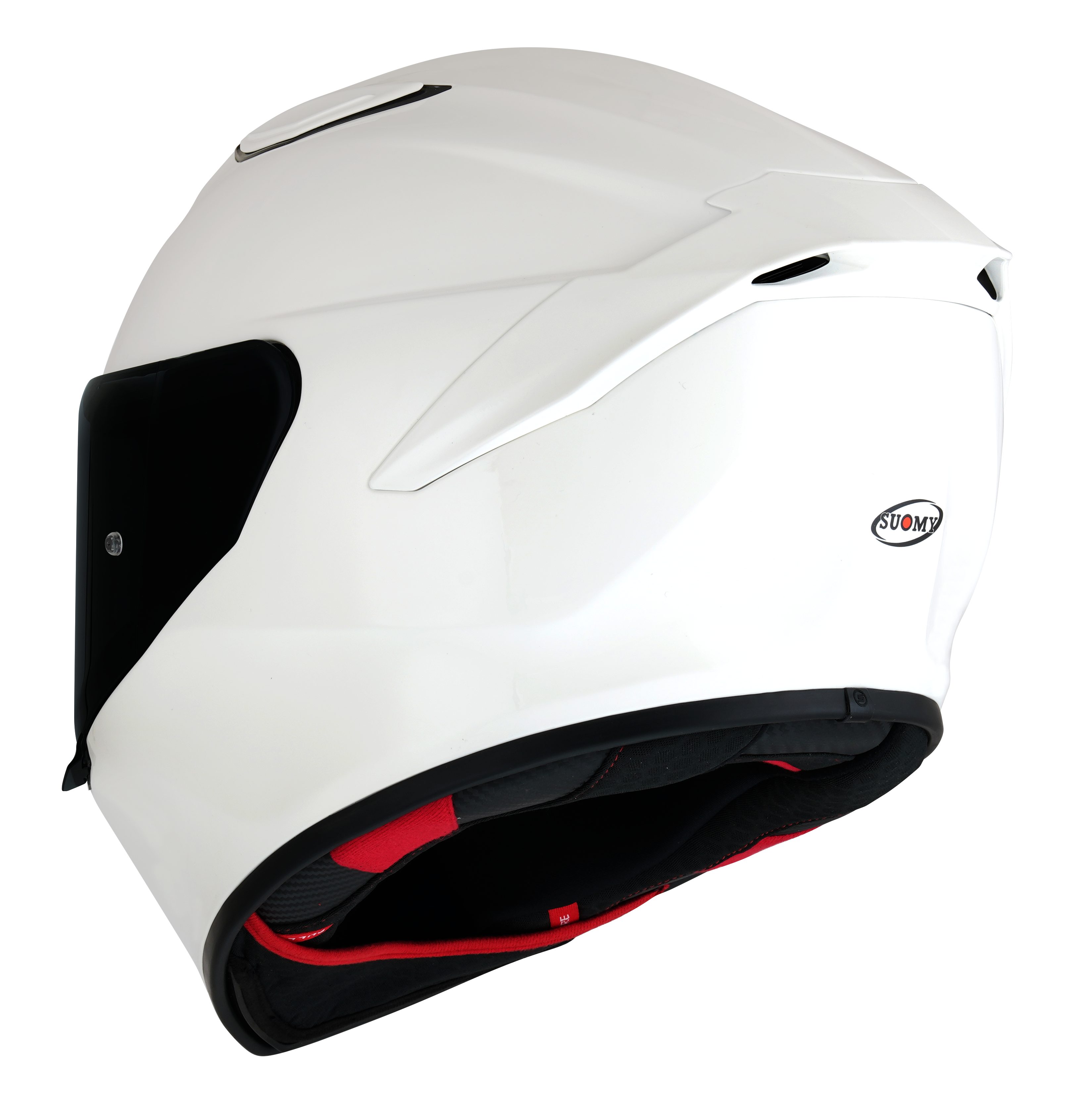 Suomy Track-1 Helm wit glans K6T100W3 