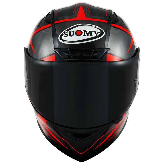 Suomy TX-Pro Helm Carbon Advance Rood Fluo K6TX0003 