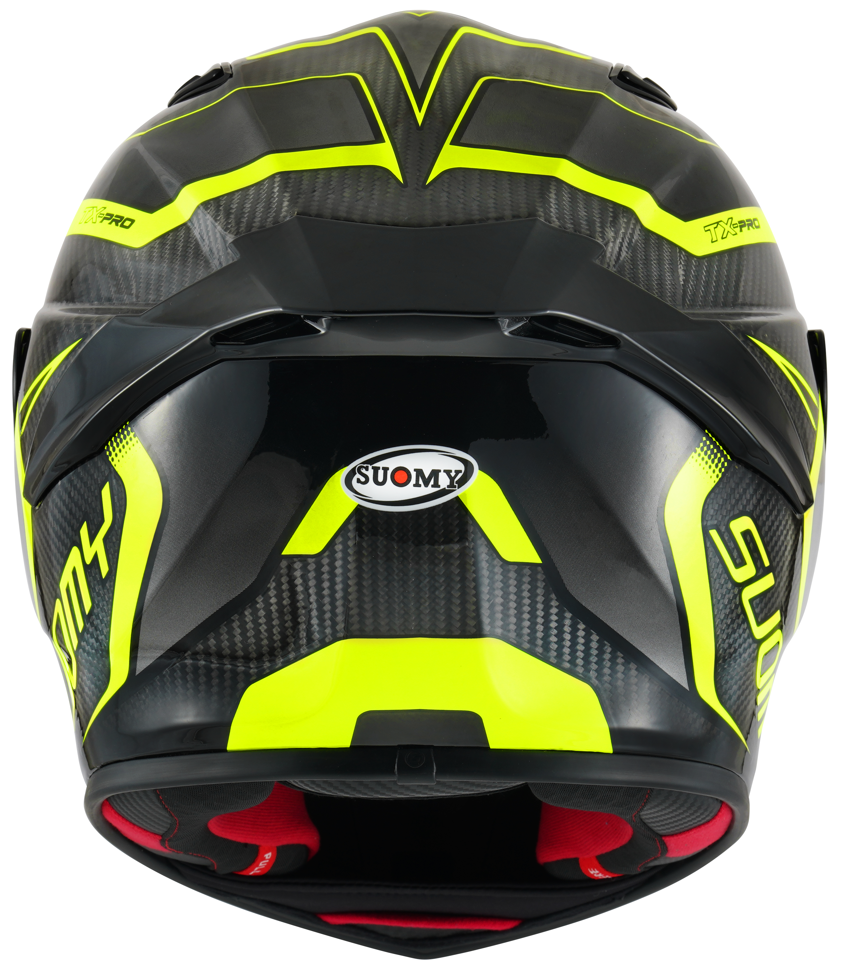 Suomy TX-Pro Helm Carbon Advance Geel Fluo K6TX0005 