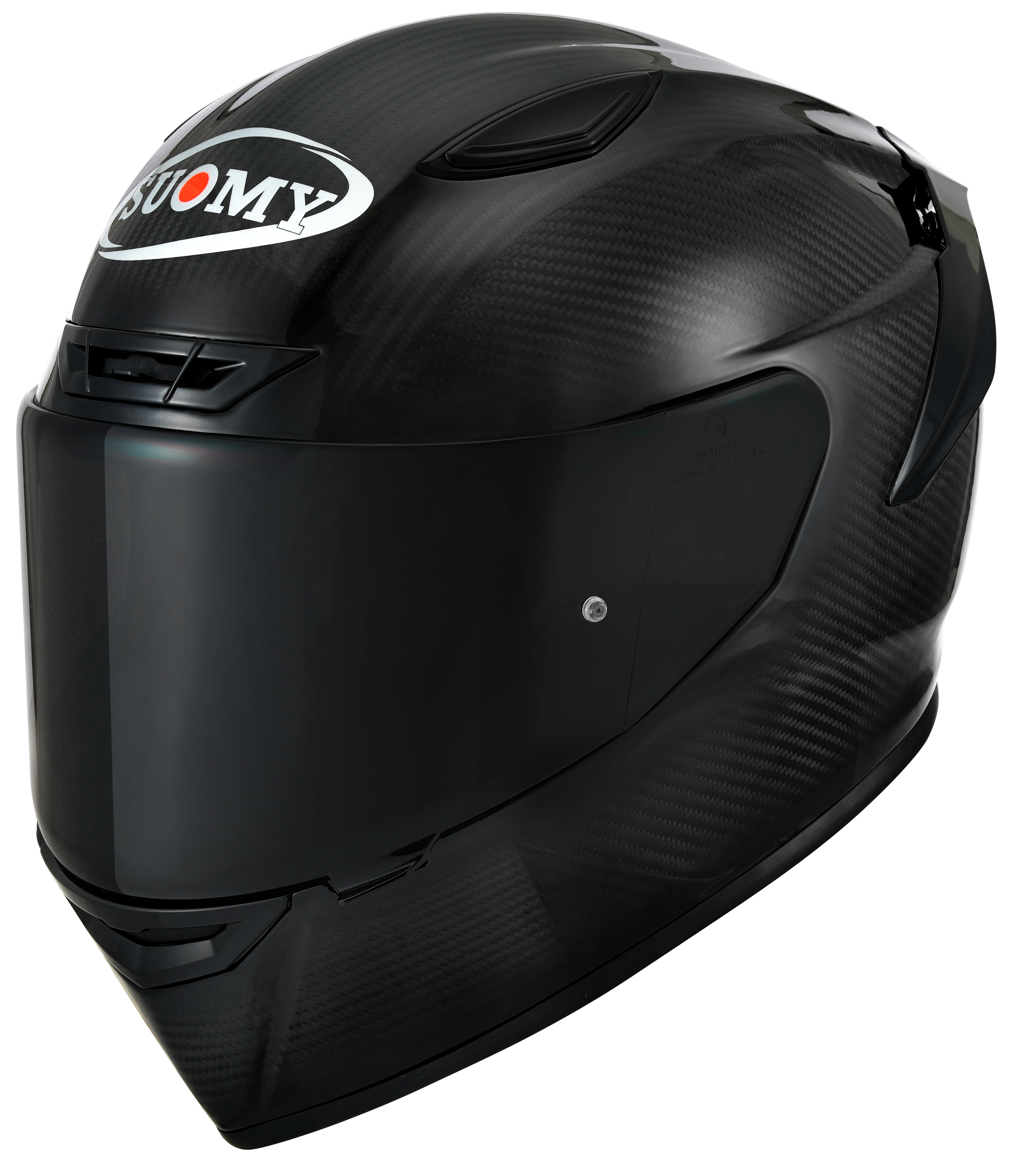 Suomy TX-Pro Helm Carbon glanz zichtcarbon K6TX0007 