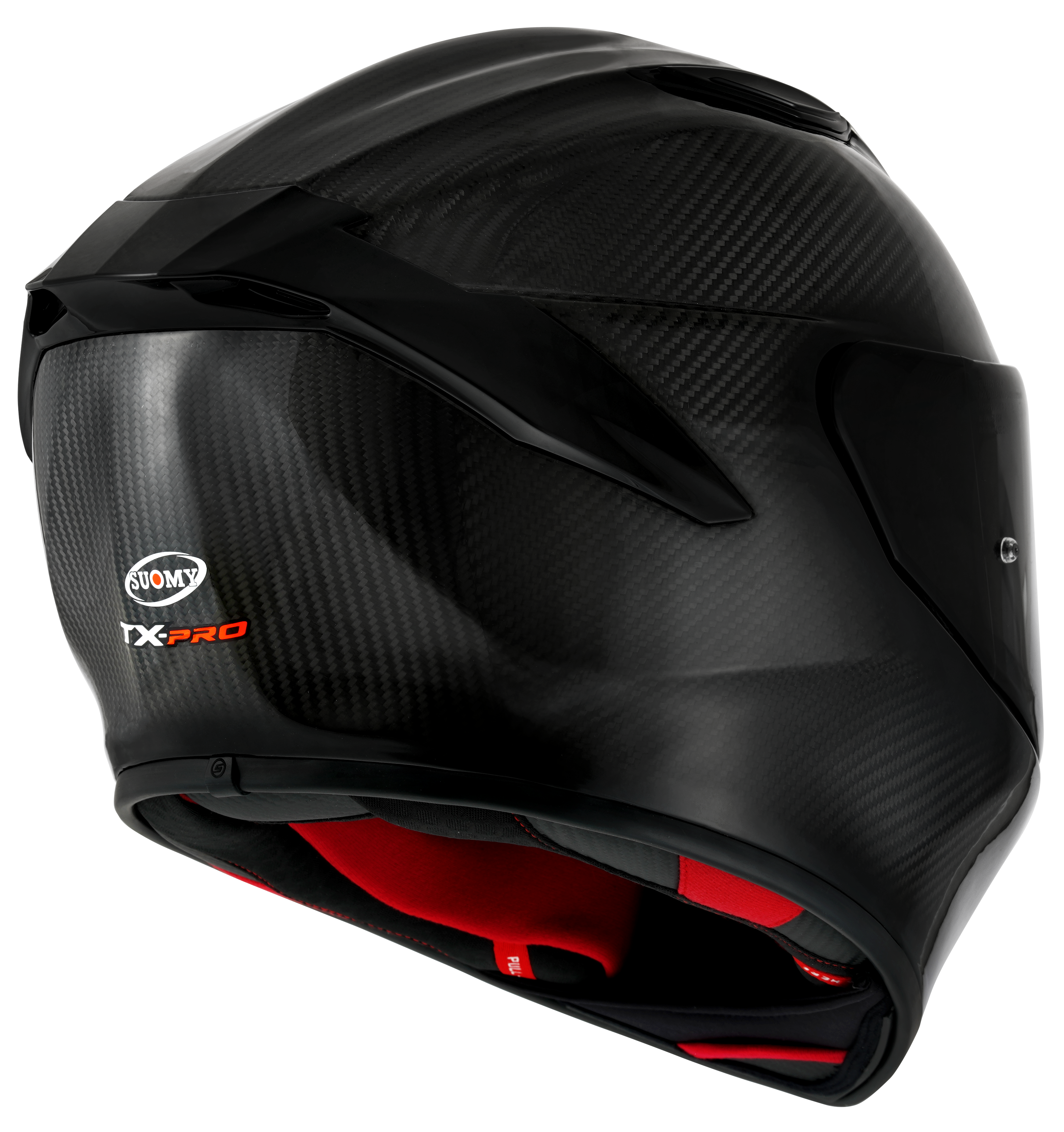 Suomy TX-Pro Helm Carbon glanz zichtcarbon K6TX0007 