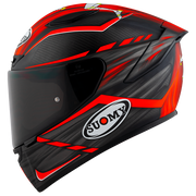 Suomy TX-Pro Helm Carbon Johnson Replica Rood Matt K6TX0010 