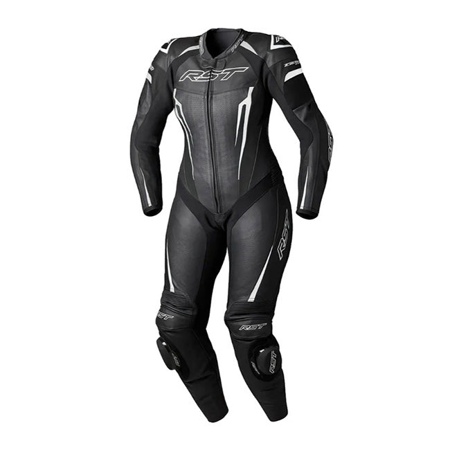 RST Tractech EVO D3O eendelig pak Leren pak – geperforeerd racingpak | dames | zwart | 103643 