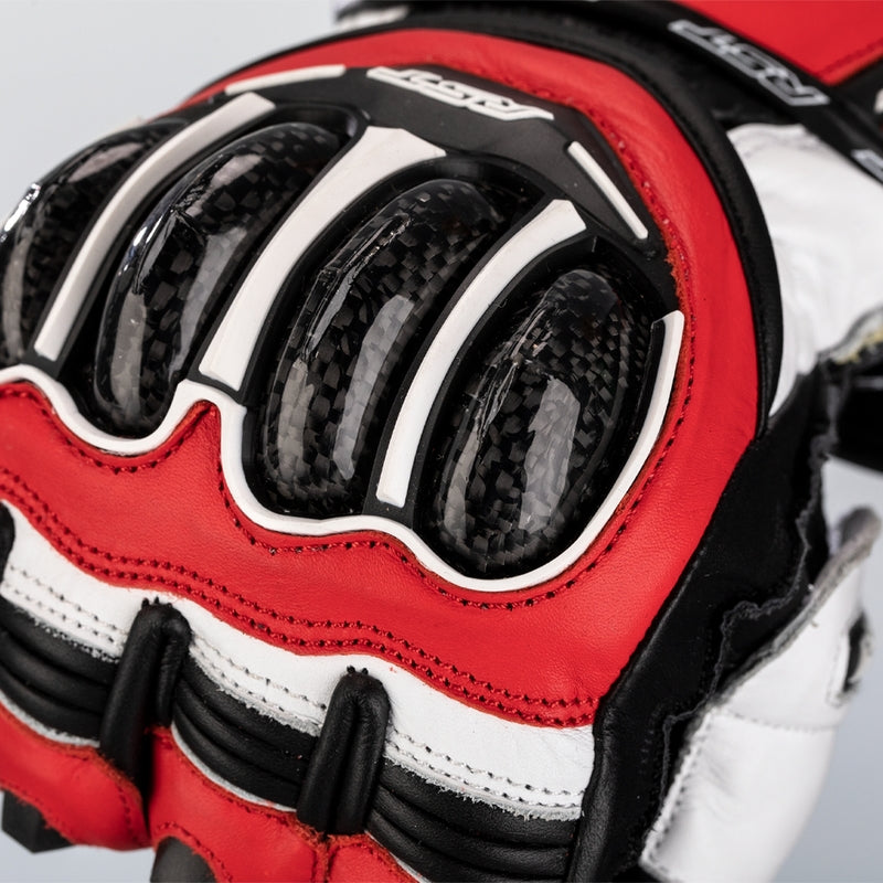 RST Tractech Evo 4 motorlederen handschoenen | Heren | Rood/Wit/Zwart | 102666 