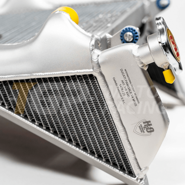 H2O Performance Water + Oliekoeler EVO Kit Ducati Panigale V4/S (25-26) 