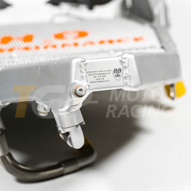 H2O Performance Water + Oliekoeler EVO Kit Ducati Panigale V4/S (25-26) 