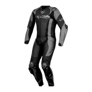 IXON Vortex 3 eendelig Leren pak – geperforeerd racingpak | heren | zwart 