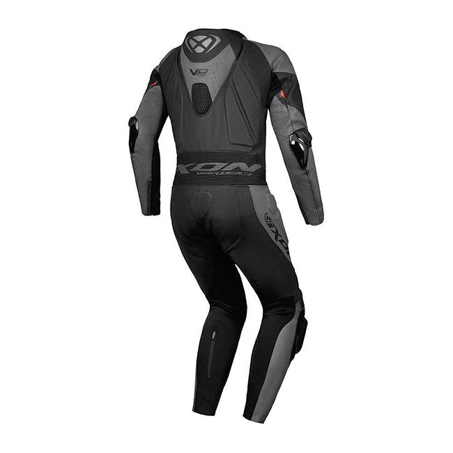 IXON Vortex 3 eendelig Leren pak – geperforeerd racingpak | heren | zwart 