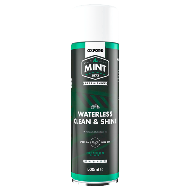 Oxford Mint Alles-in-één Reiniger "Waterless Clean & Shine Foam Action" - 500ml 
