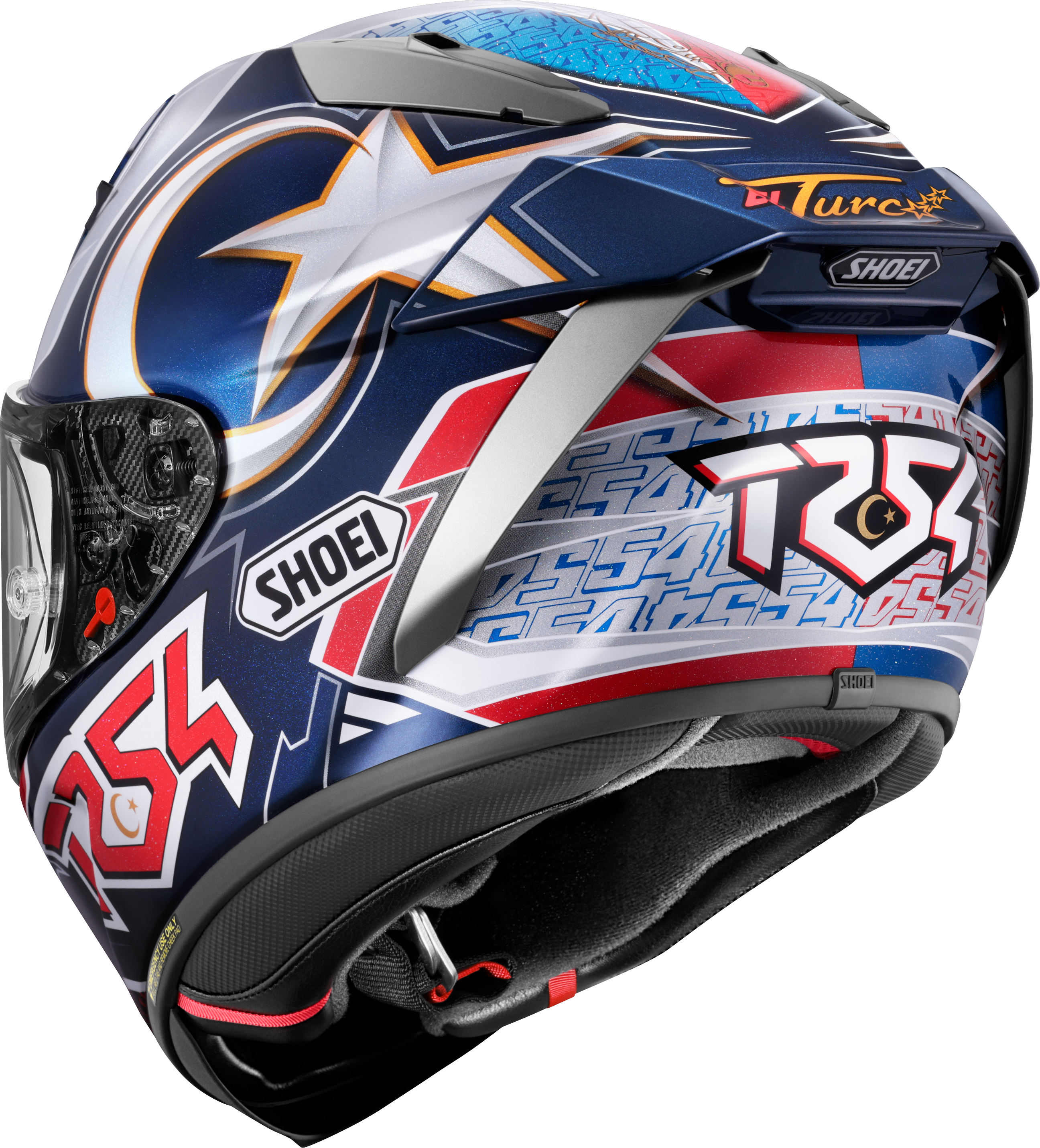 Shoei X-SPR PRO Helm Toprak Razgatlıoğlu Replica 2025 