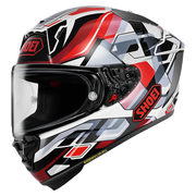 Shoei X-SPR PRO Helm Valion TC-1 Rood / Grijs 