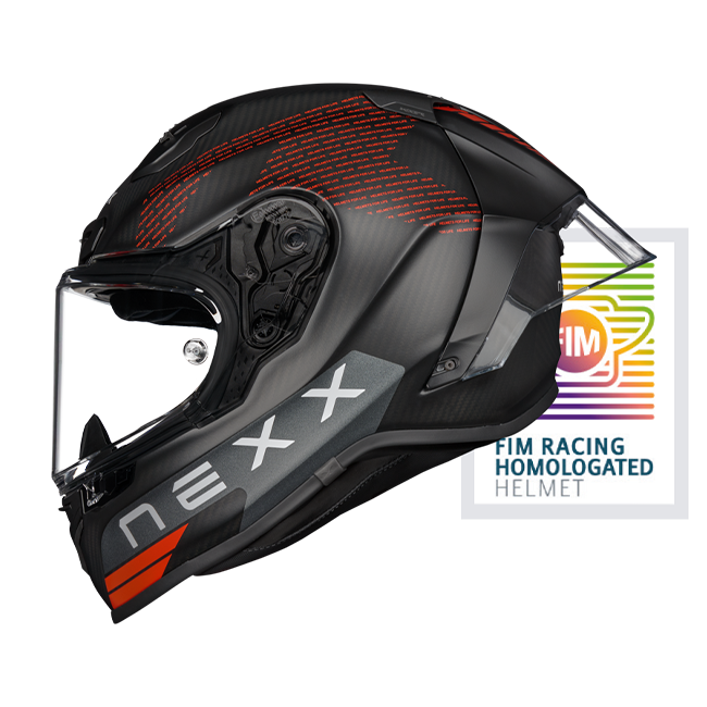 Nexx X.R3R Helm Pro FIM Evo Carbon Zwart Matt 01XR323414760 