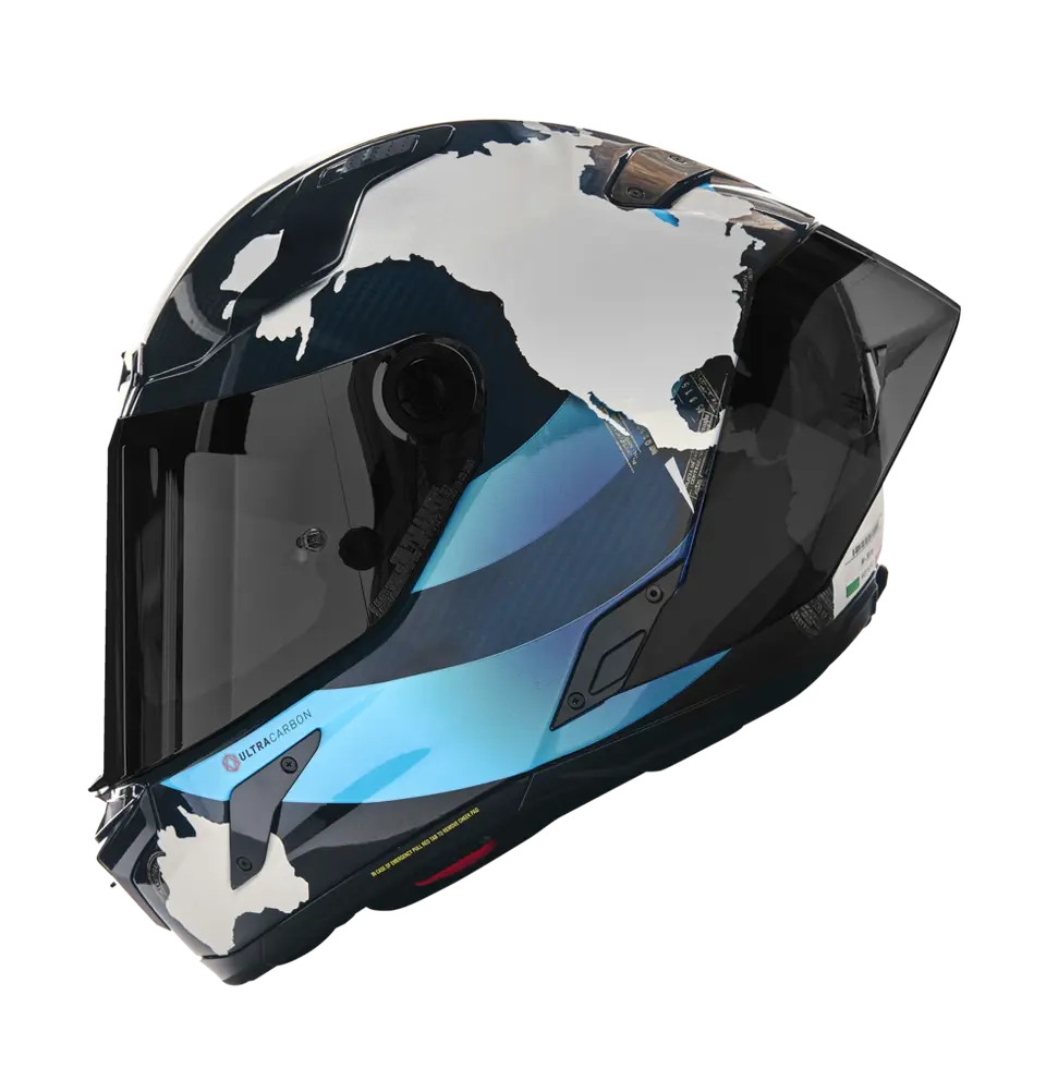 Nolan X-804 RS Helm Ultra Carbon Carlos Checa Replica 30th Anniversary Special Edition 355 