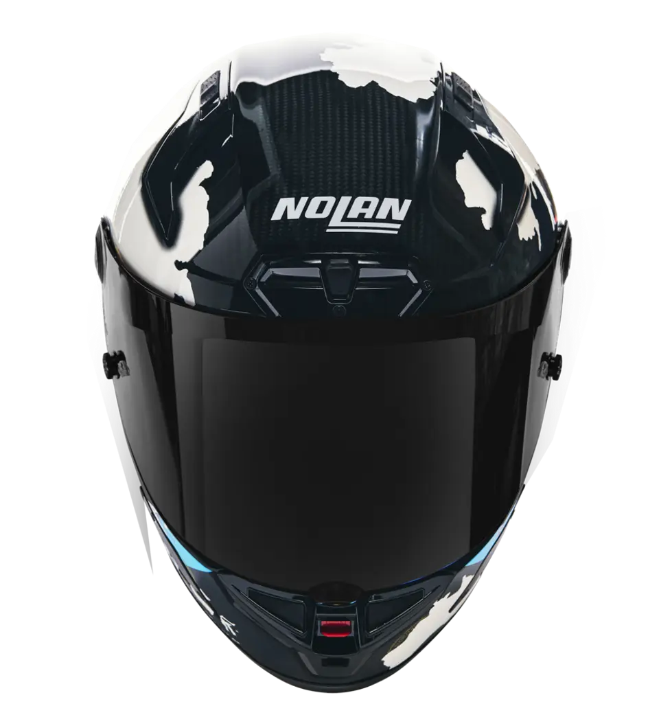 Nolan X-804 RS Helm Ultra Carbon Carlos Checa Replica 30th Anniversary Special Edition 355 