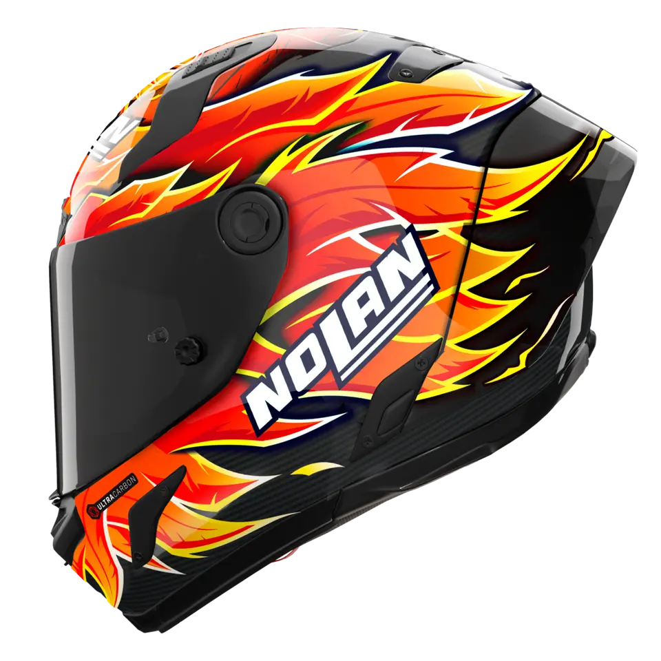 Nolan X-804 RS Helm Ultra Carbon Andrea Iannone "De Maniak" Replica 2025 