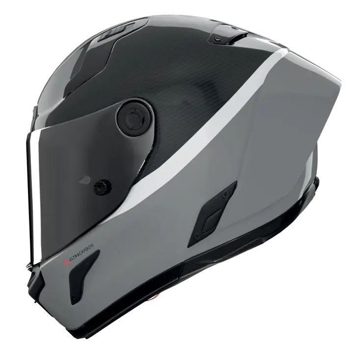 Nolan X-804 RS Helm Ultra Carbon D.O.C. Grijs Glanzend Afwerking 358 