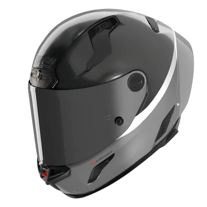 Nolan X-804 RS Helm Ultra Carbon D.O.C. Grijs Glanzend Afwerking 358 