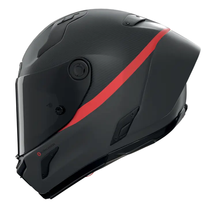 Nolan X-804 RS Helm Ultra Carbon D.O.C. Zwart Matt Afwerking 359 