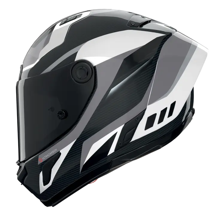 Nolan X-804 RS Helm Ultra Carbon Lesmo Wit/Zwart/Grijs 363 