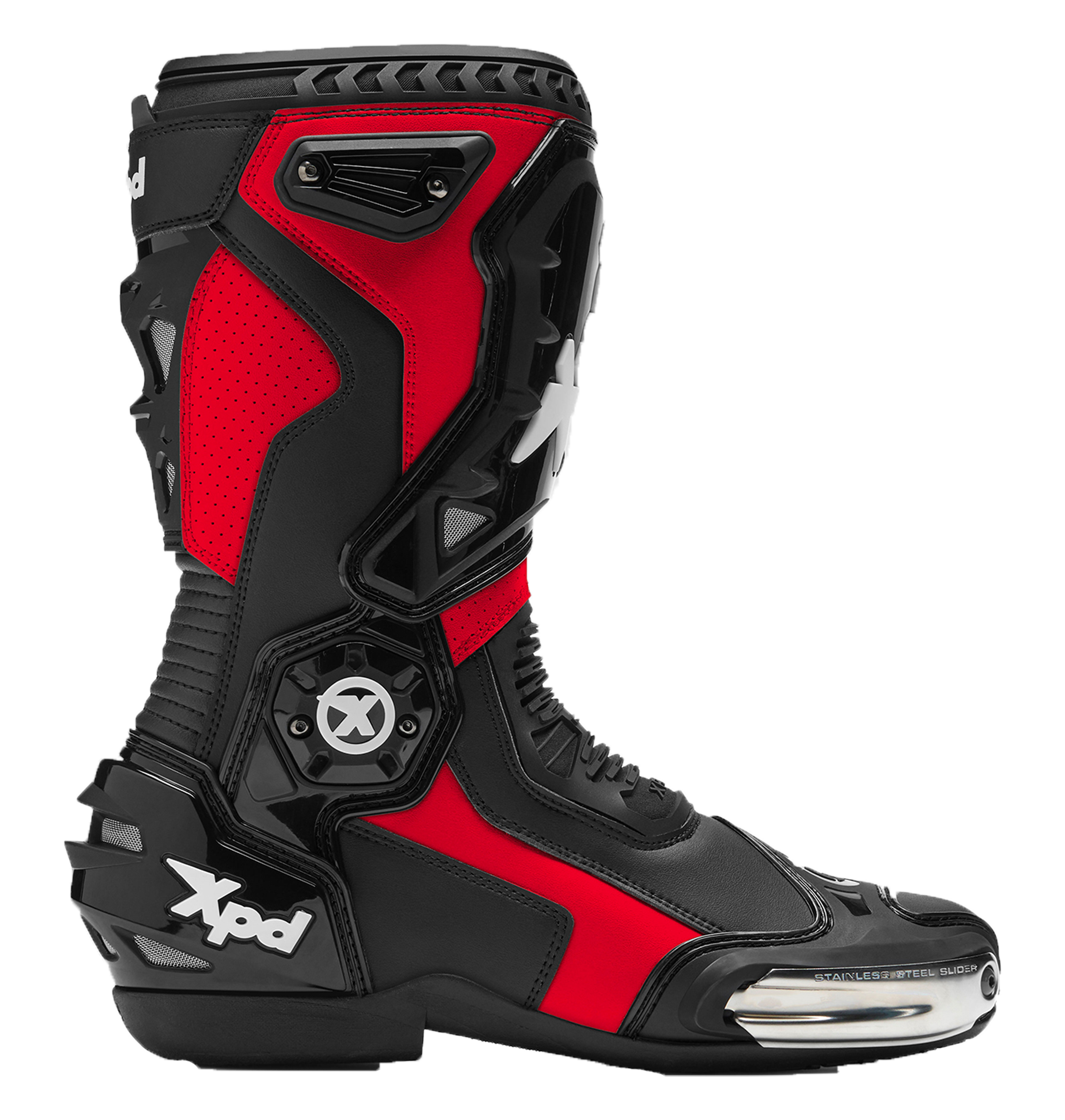 XPD XP6-S motorlaarzen | Heren | Rood/Zwart 