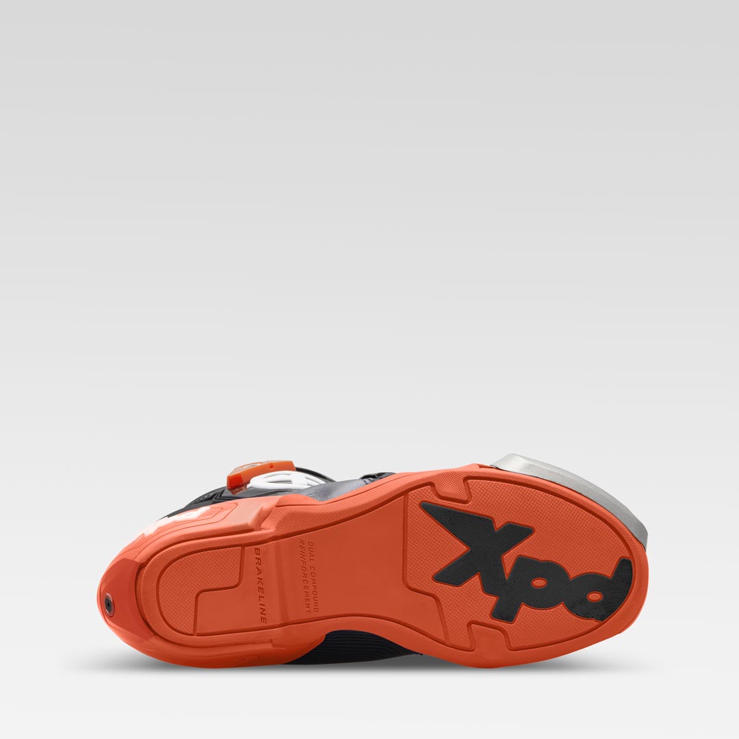 XPD XP9-R Racing en straat motorlaarzen | Heren | Oranje/Zwart 