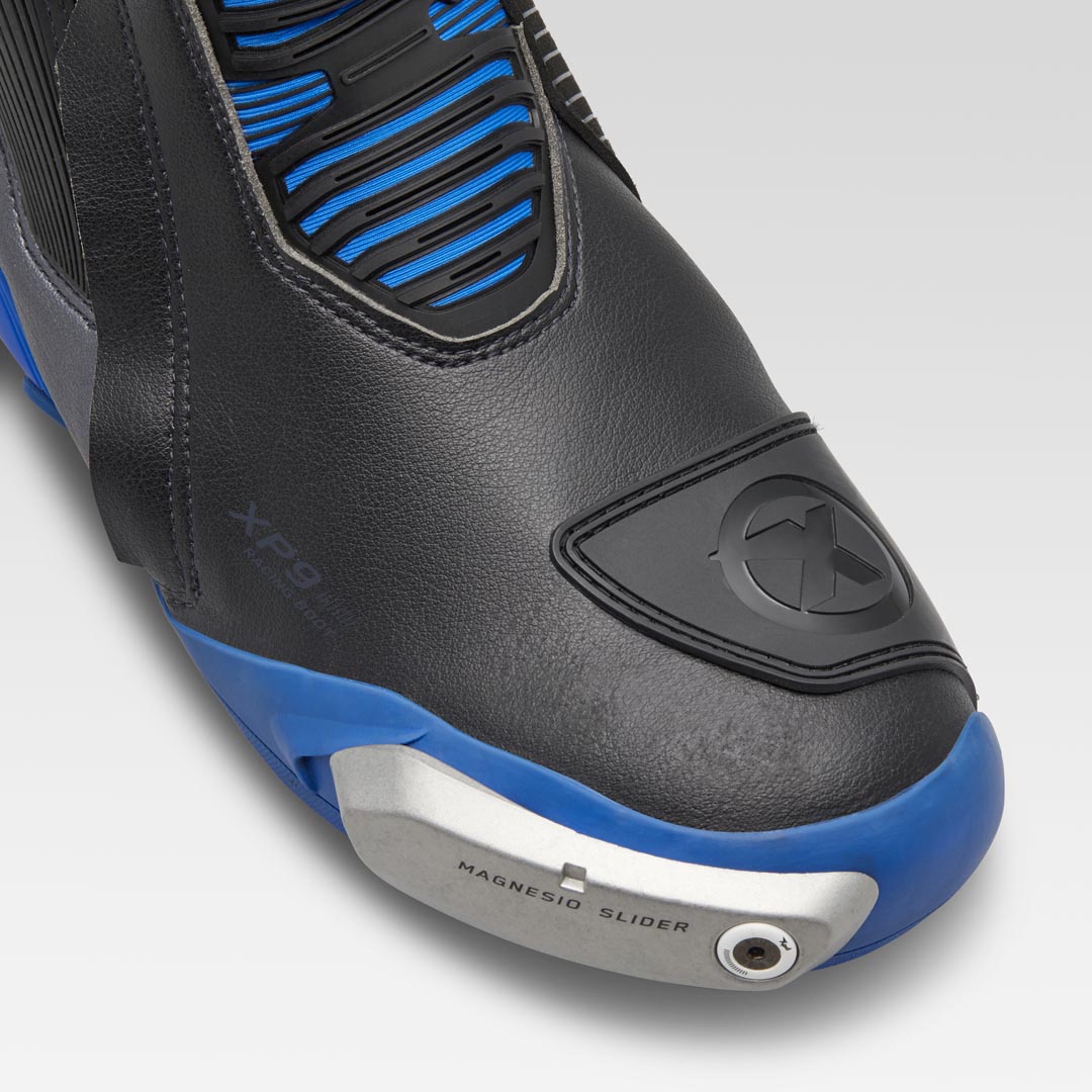 XPD XP9-S Racing en straat motorlaarzen | Heren | Zwart/Blauw 