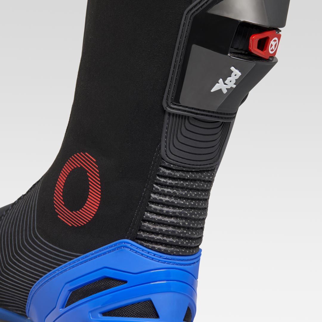 XPD XP9-S Racing en straat motorlaarzen | Heren | Zwart/Blauw 