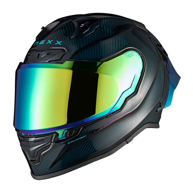 Nexx X.R3R Helm Hadal Carbon Blauw Turquoise 01XR323511782 