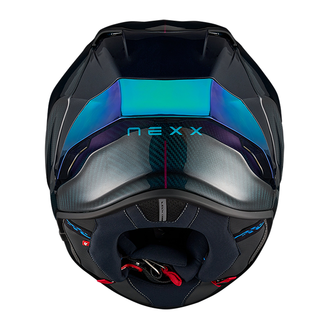 Nexx X.R3R Helm Hadal Carbon Blauw Turquoise 01XR323511782 