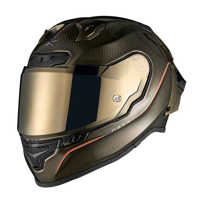 Nexx X.R3R Helm Hagibis Carbon Goud 01XR323374096 