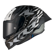 Nexx X.R3R Helm Ziger Carbon Zwart Grijs 01XR323513066 