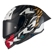 Nexx X.R3R Helm Ziger Carbon Grijs Goud 01XR323513378 