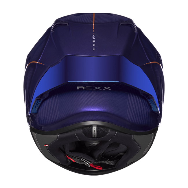 Nexx X.R3R Helm Hagibis Carbon Paars 01XR323374099 