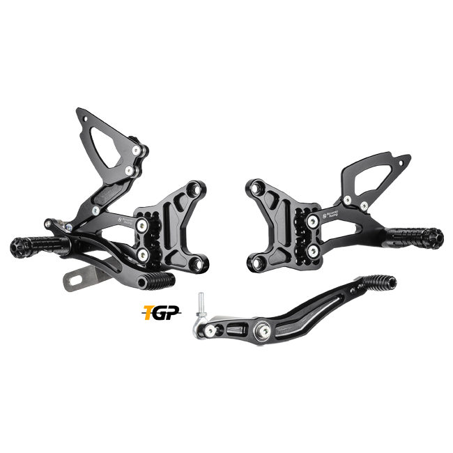 Voetsteunset Bonamici Racing Yamaha YZF-R6 RJ11 RJ15 (06-16) Y005 