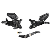 Voetsteunenset Bonamici Racing Yamaha YZF-R6 RJ27 (17-25) Y013 