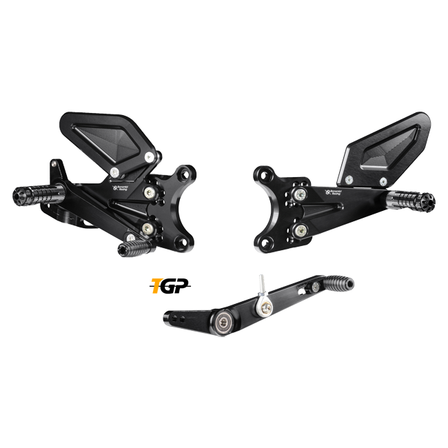 Voetsteunenset Bonamici Racing Yamaha YZF-R6 RJ27 (17-25) Y013 