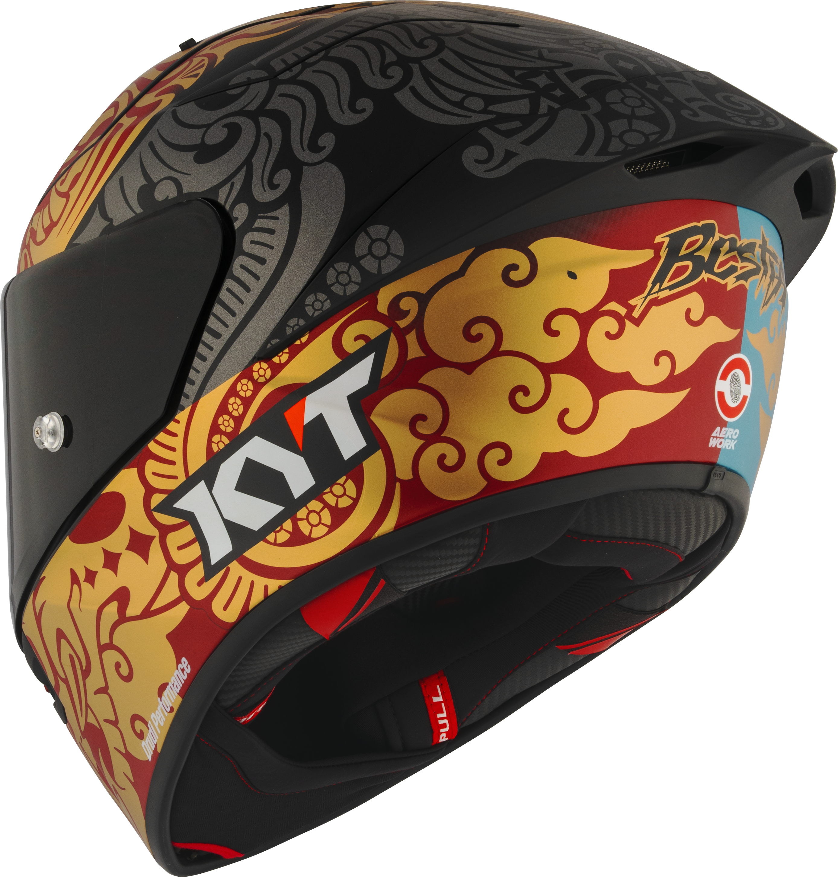 KYT KX-1 Race GP Helm Enea Bastianini Replica Indonesië 2023 Y6KX0004 