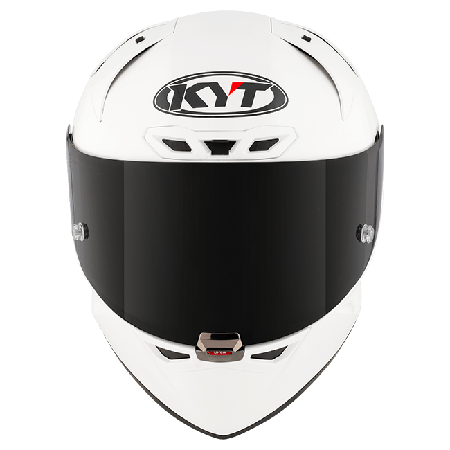 KYT KX-1 Race GP Helm Effen Wit Y6KXX0W3 