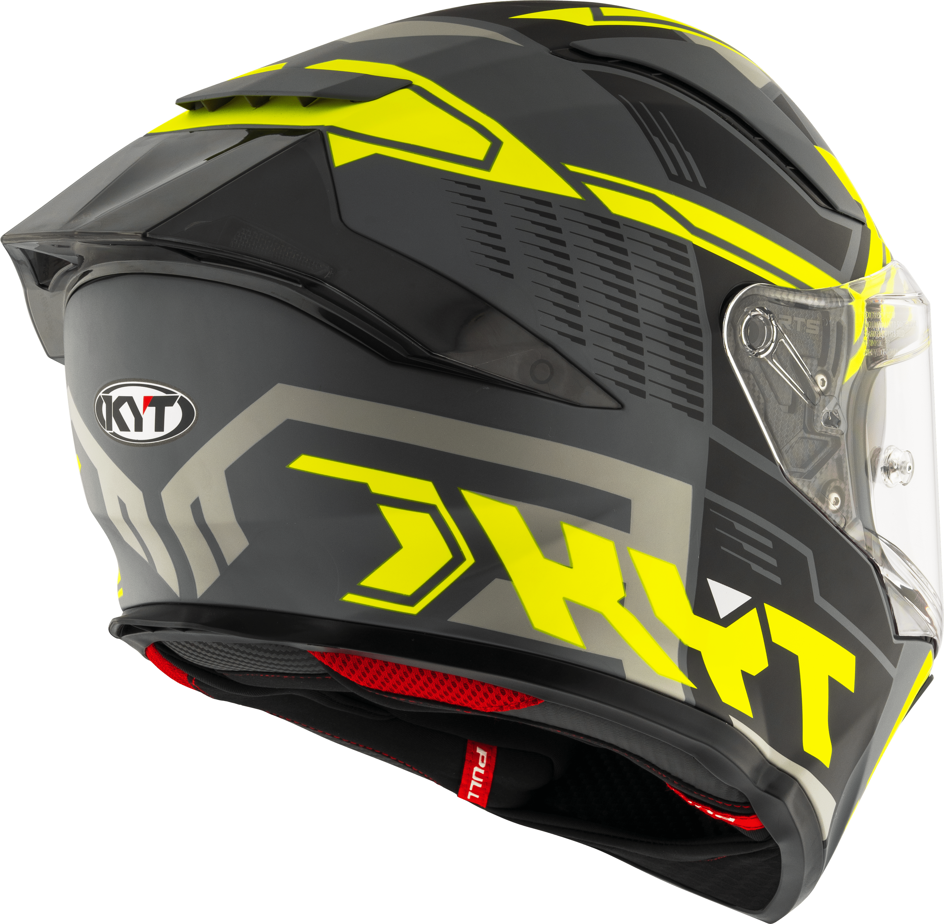 KYT R2R Helm Octane Matt Geel Y6R20015 