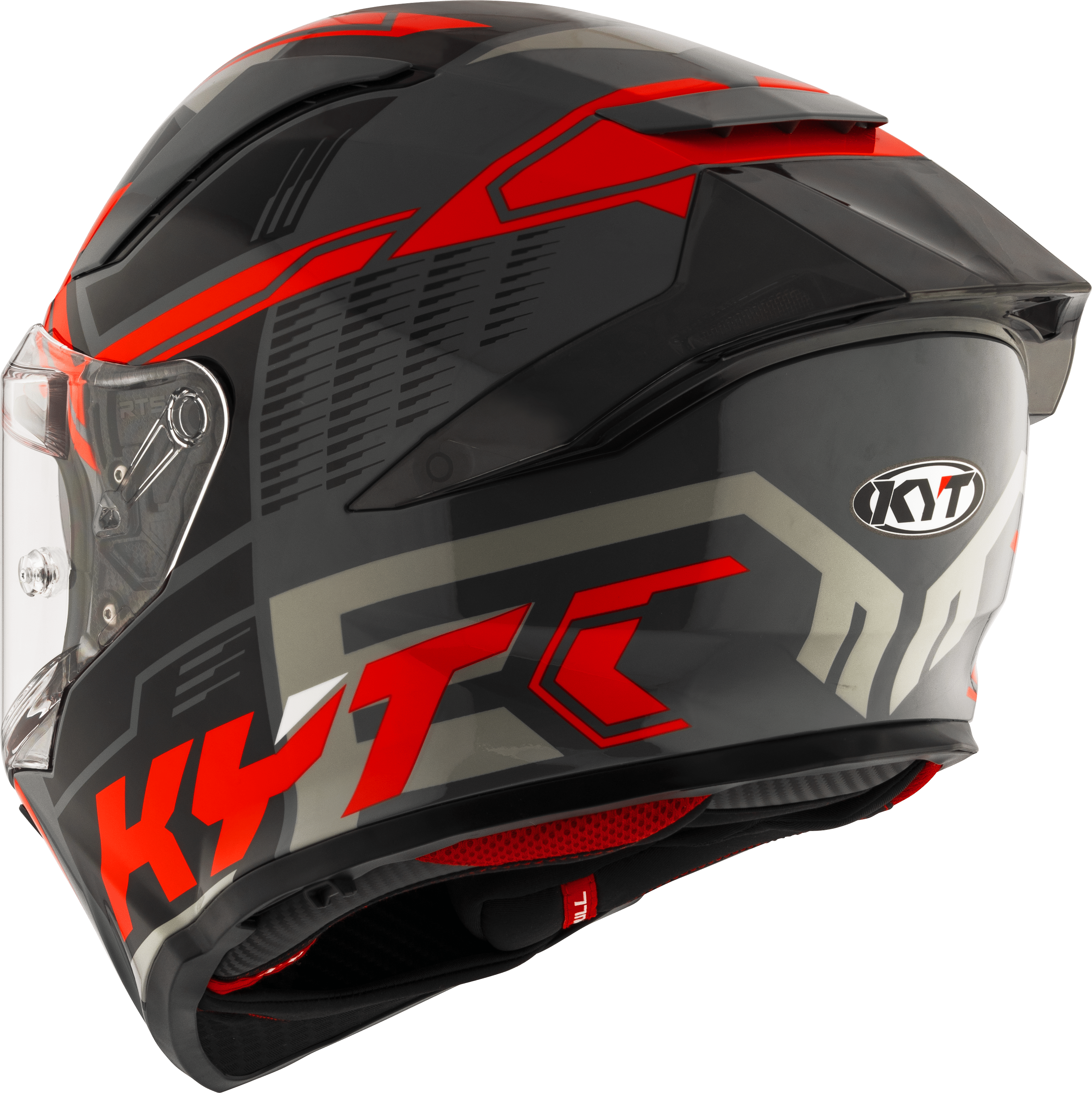 KYT R2R Helm Octane Rood Y6R20019 