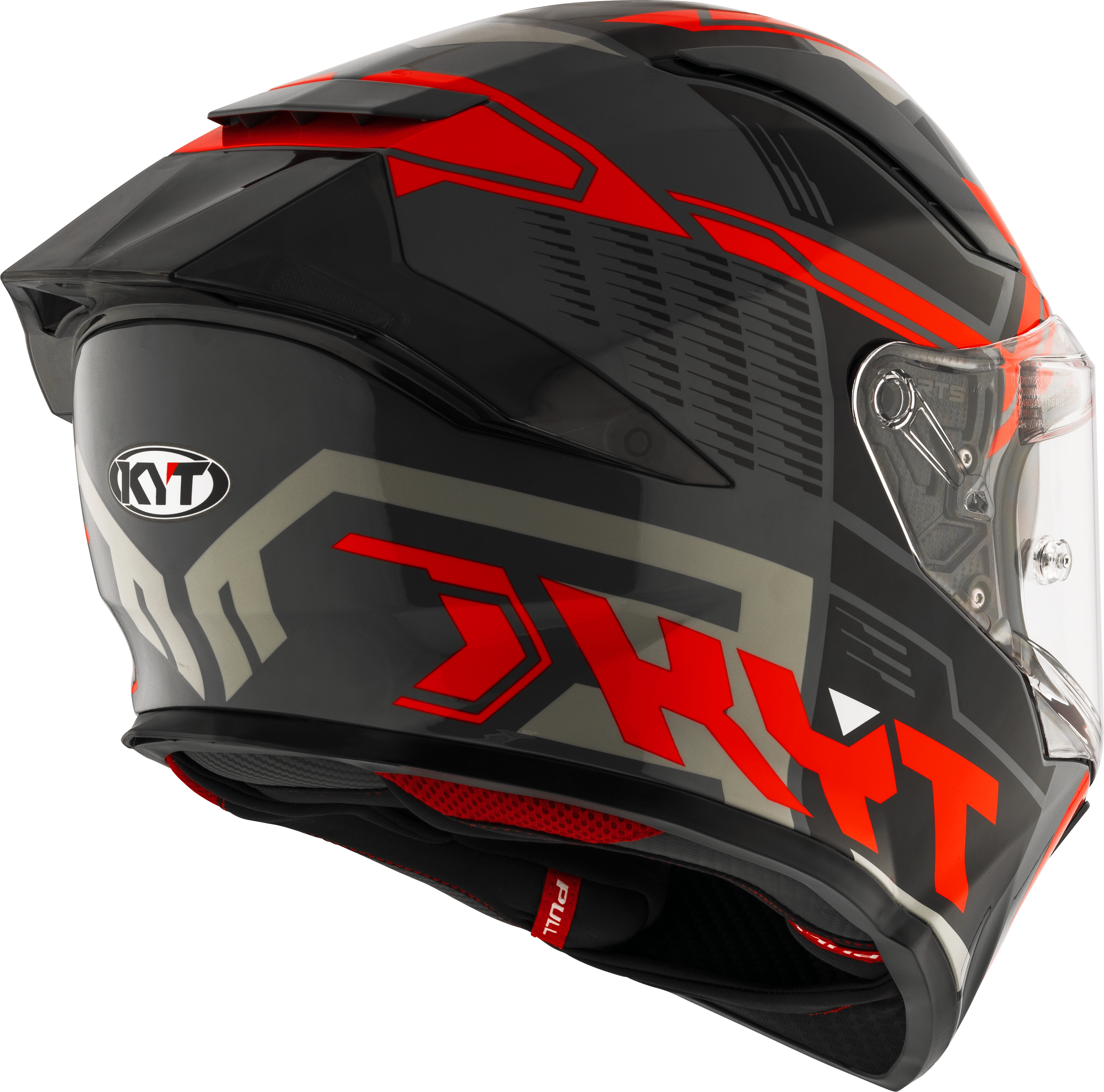 KYT R2R Helm Octane Rood Y6R20019 