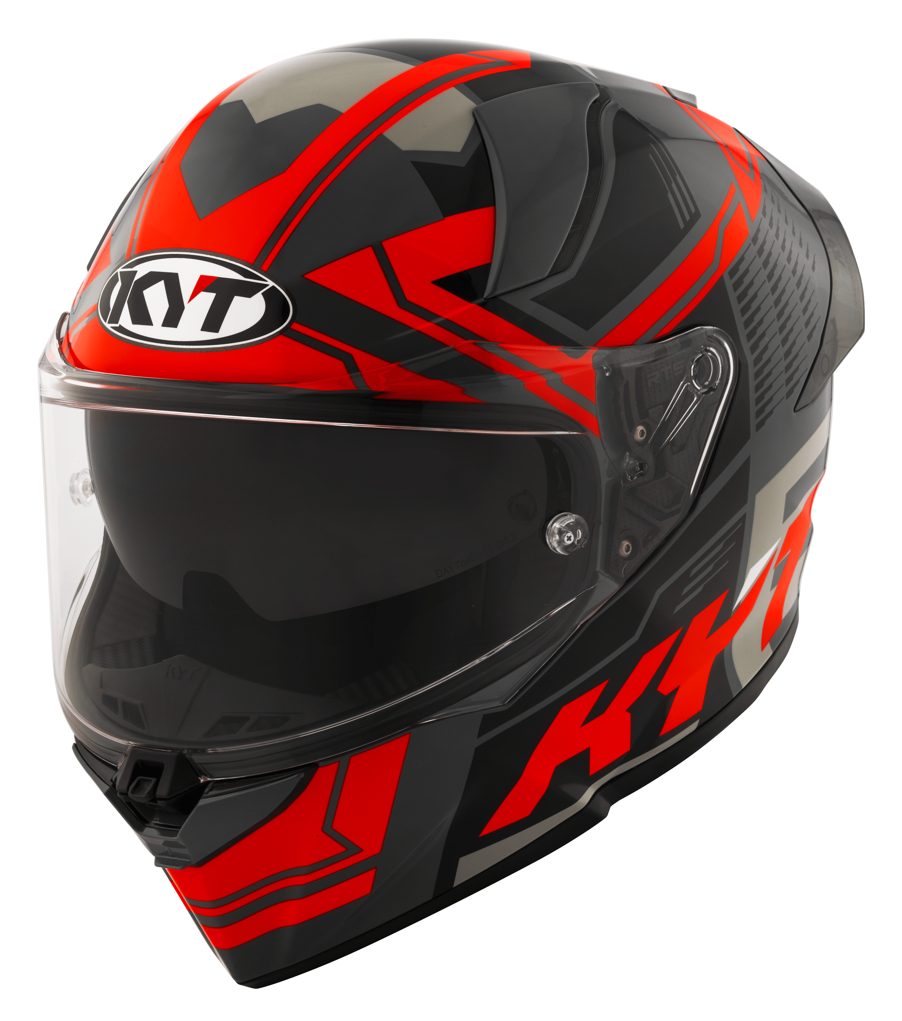 KYT R2R Helm Octane Rood Y6R20019 