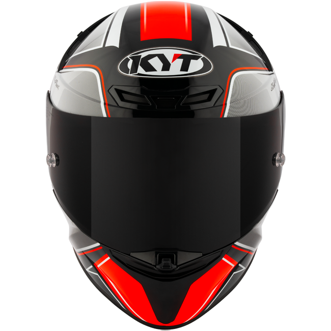 KYT TT-Revo Helm Toerist Rood Fluo Y6TR0012 
