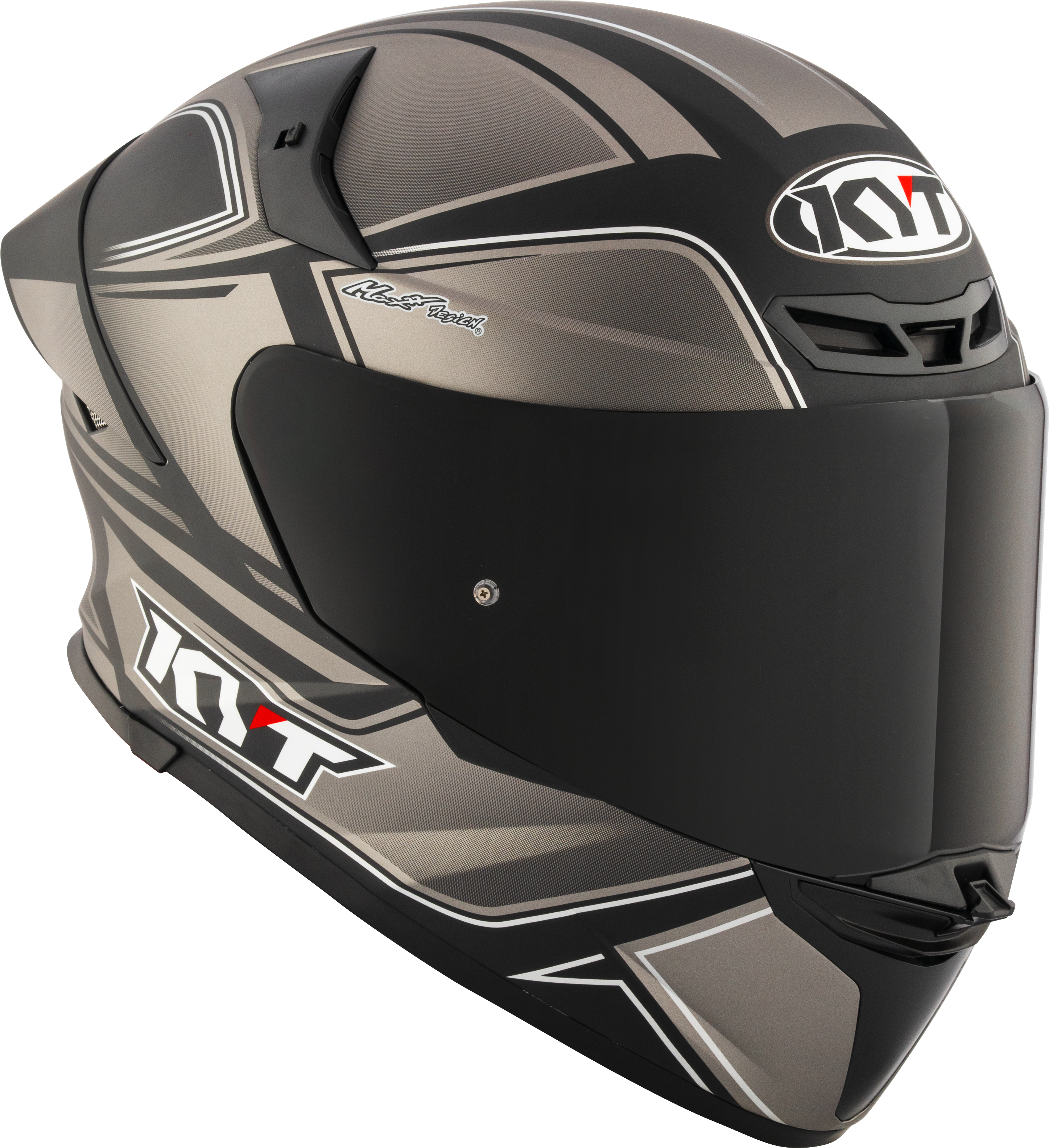 KYT TT-Revo Helm Toerist Matt Cool Grijs Y6TR0013 