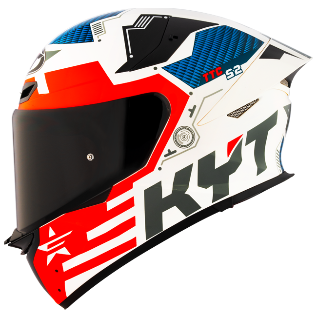 KYT TT-Revo Helm Fuselage Rood Y6TR0020 