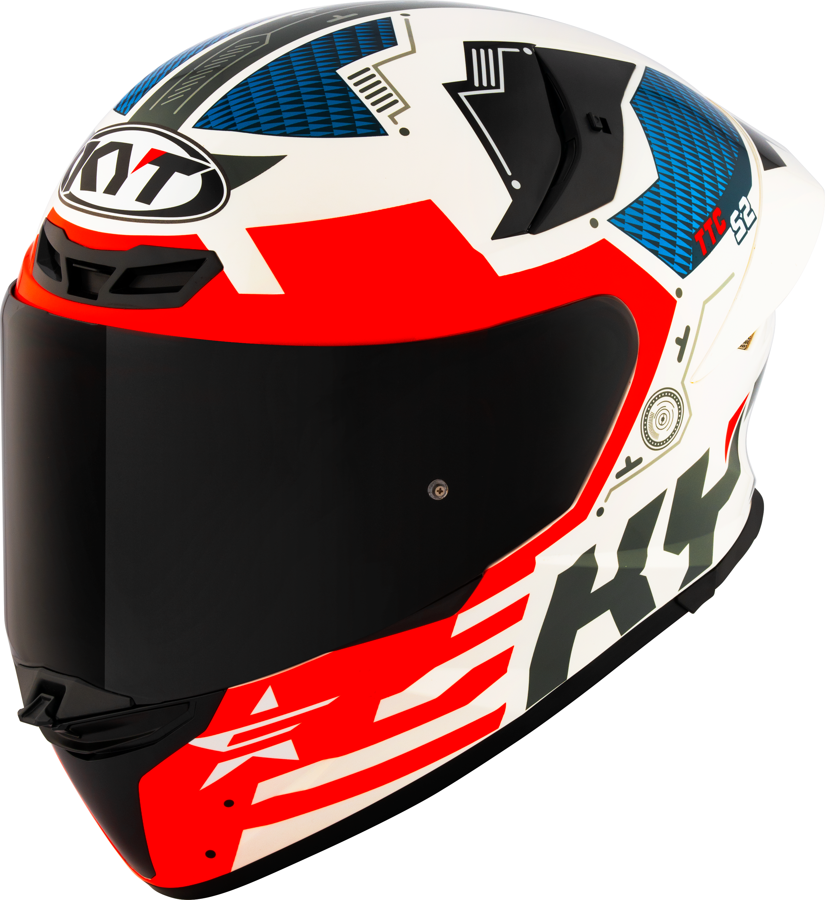 KYT TT-Revo Helm Fuselage Rood Y6TR0020 
