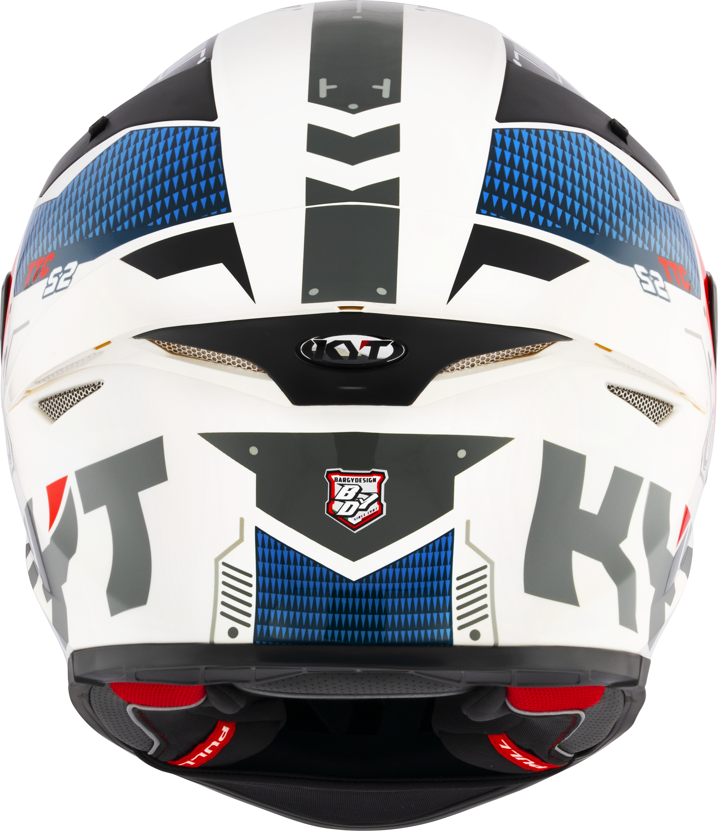 KYT TT-Revo Helm Fuselage Rood Y6TR0020 